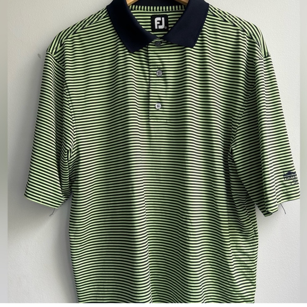 FOOTJOY mens size large golf polo